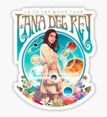 Lana Del Rey fanart Sticker