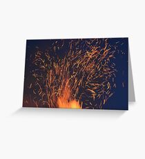 Do you feel the sparks? Greeting Card