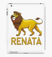 Renata Lion Drawstring Bags iPad Case/Skin