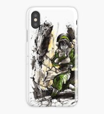 Toph from Avatar with sumi and watercolor iPhone Case