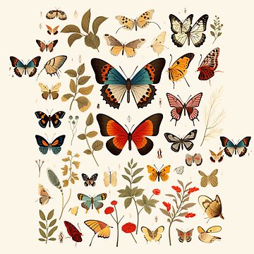 Vintage Butterfly Vector Art, Icons, And Graphics For Free, 58% OFF