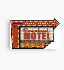 Motel Canvas Print