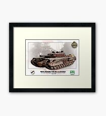 Heavy Infantry Tank Mk. IV (Churchill) Framed Print
