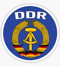 EAST GERMANY - DDR Sticker