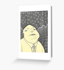 The Thinking Man Greeting Card