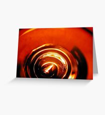 empty beer Greeting Card