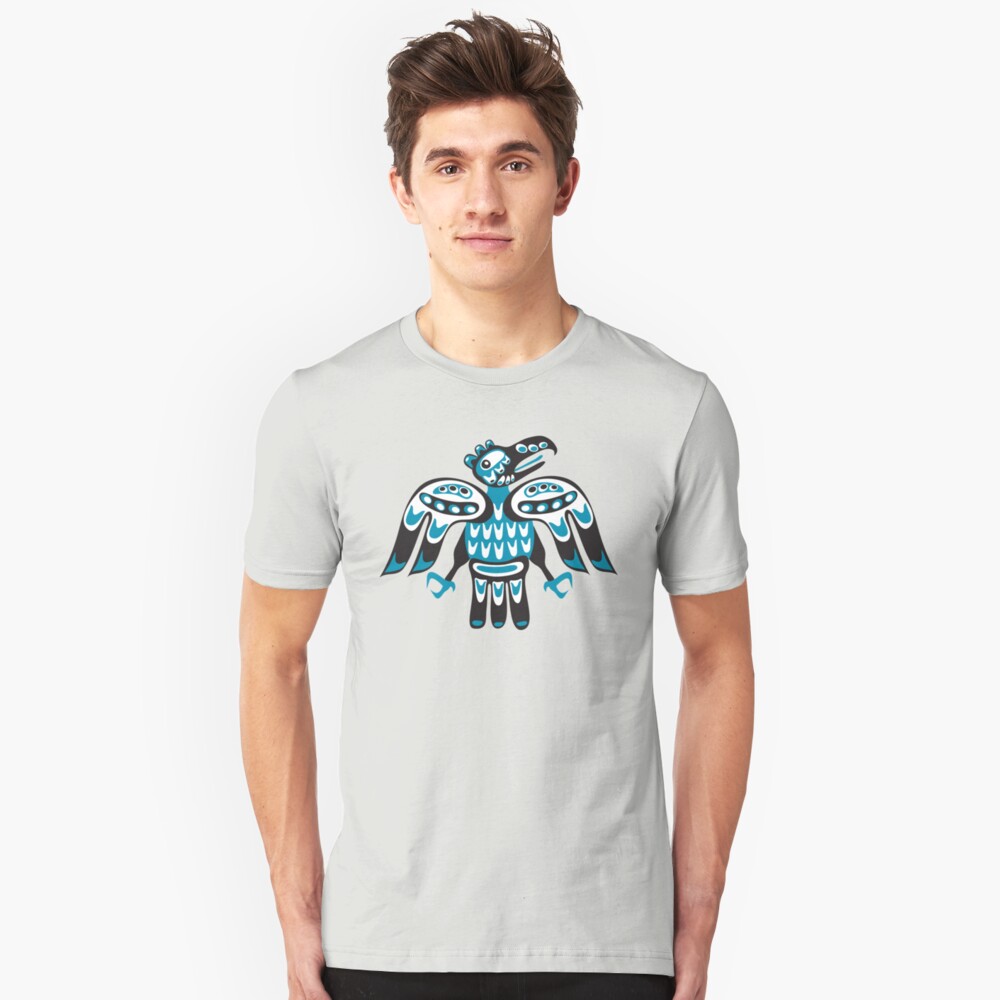 blue bird Slim Fit T-Shirt