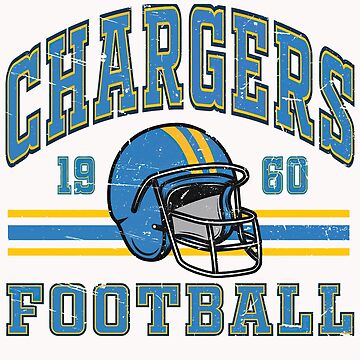 Los Angeles Chargers Helmet Retro