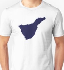 Teneriffa map Unisex T-Shirt