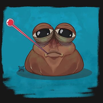 Pou Sad Sticker by Pintoranimation