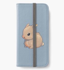 Cute Bunny iPhone Flip-Case/Hülle/Klebefolie