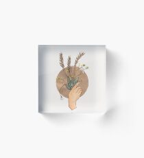Bouquet Acrylic Block