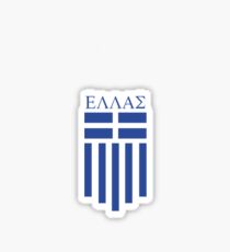 Greek Badge Tee Sticker