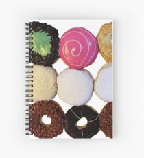 A Dozen Donuts Spiral Notebook