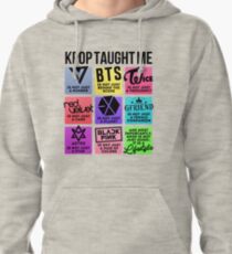 Kpop Taught Me (3rd Gen. Groups Ver.) Pullover Hoodie