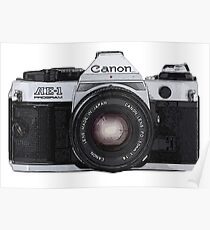 Canon AE-1 Poster