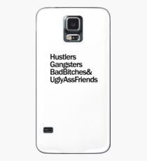 24 k Helvetica Hülle & Klebefolie für Samsung Galaxy