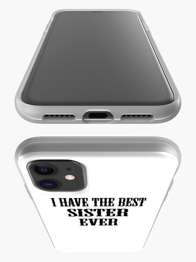 Vista alternativa de Funda y vinilo para iPhone I Have The Best Sister Ever