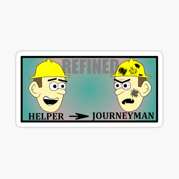Journeyman Stickers Redbubble