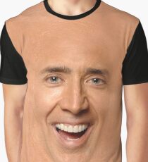 Nicolas Cage Grafik T-Shirt