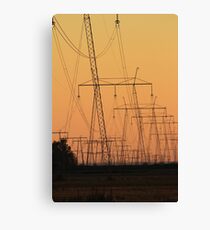 Powerlines Canvas Print