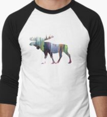 Moose Men's Baseball ¾ T-Shirt