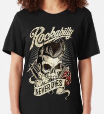 T Shirt Vintage Rockabilly Never Dies main image 1