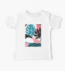 Tropical Pattern Baby Tee