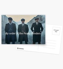 By order of the Peaky Blinders Postcards