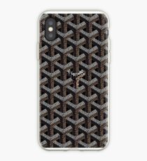 black goyard iPhone Case