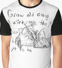 Wrecked car illustration with quote, destroyed dystopian van Graphic T-Shirt