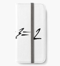 6 4 3 2 baseball stickers iPhone Wallet/Case/Skin