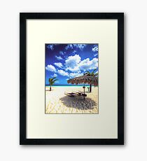 You're Invited to Aruba! Framed Print