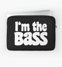 I'm the BaSS (White) Laptop Sleeve