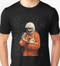 LAIKA / GAGARIN - SOVIET SPACE HEROES Unisex T-Shirt