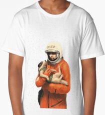 LAIKA / GAGARIN - SOVIET SPACE HEROES Long T-Shirt