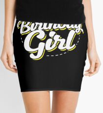 Lustiges Geburtstags-Party-Kleid Minirock