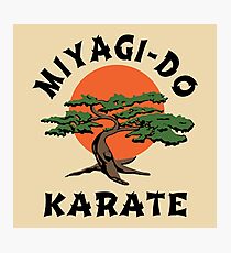 MIYAGI-DO - KARATE KID Photographic Print