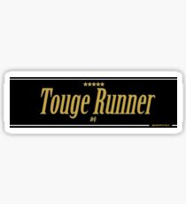 Touge Runner Slap Sticker Sticker