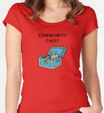 Community Chest Women's Fitted Scoop T-Shirt
