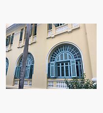 Shuttered Windows Architecture Photographic Print