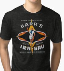 Vintage Irn-Bru Artwork Tri-blend T-Shirt
