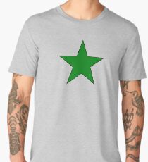 Green Esperanto Star Men's Premium T-Shirt
