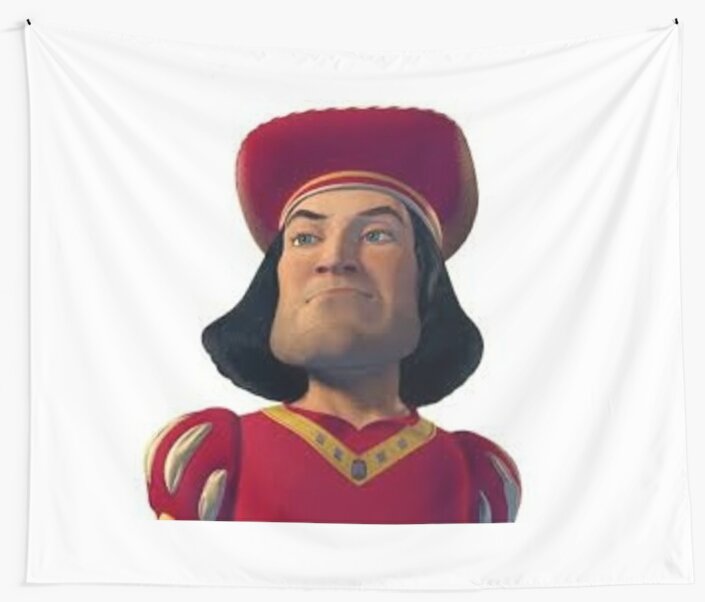 Lord Farquaad Wall Tapestry By Alexis6214 Redbubble 