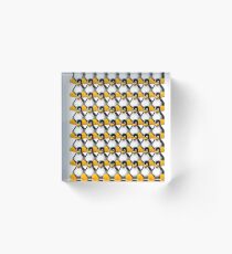 Linux Cluster Computing, Tux the Penguin x 64 Acrylic Block