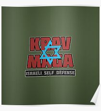 Israeli Krav Maga Magen David Poster