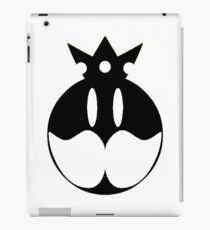 Simplistic King Bob omb Emblem iPad Case/Skin