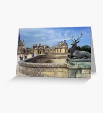 Château de Chantilly, France Greeting Card