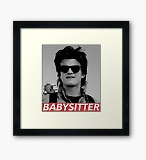 BABYSITTER Framed Print