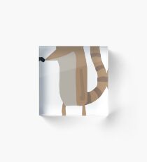 Rigby | Regular Show Acrylic Block
